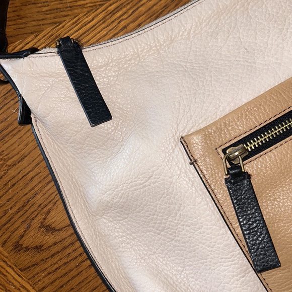 FOSSIL🍁LEATHER HOBO Shoulder Bag PURSE🤎ZB6459 Single Strap w/Pockets - Picture 5 of 13